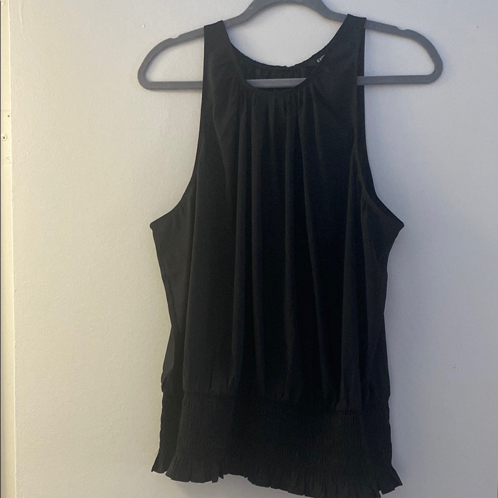 Black Sleeveless Women's Top